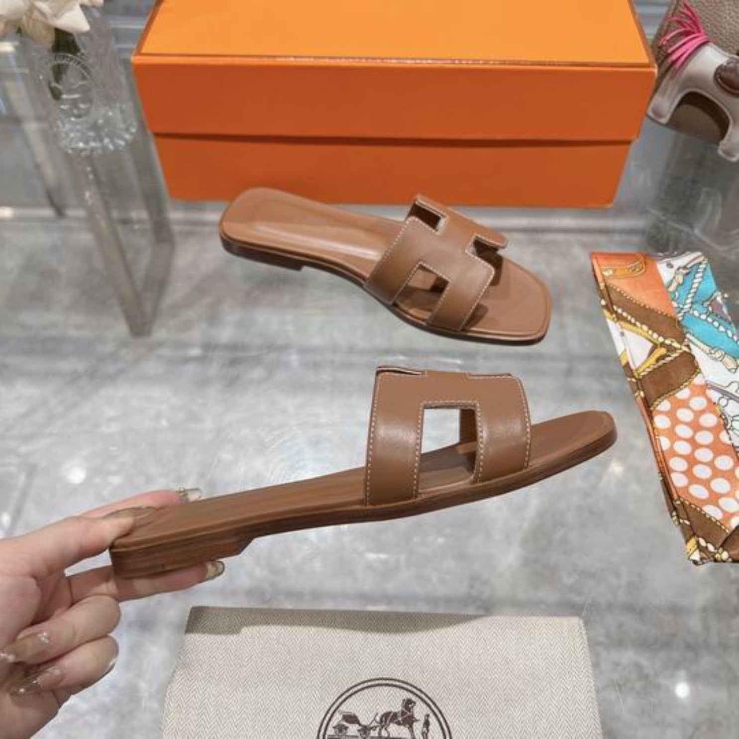HRMS Oran Brown I Sandal