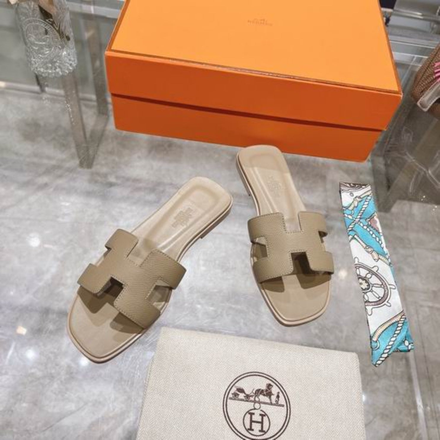 HRMS Oran Straw Sandal