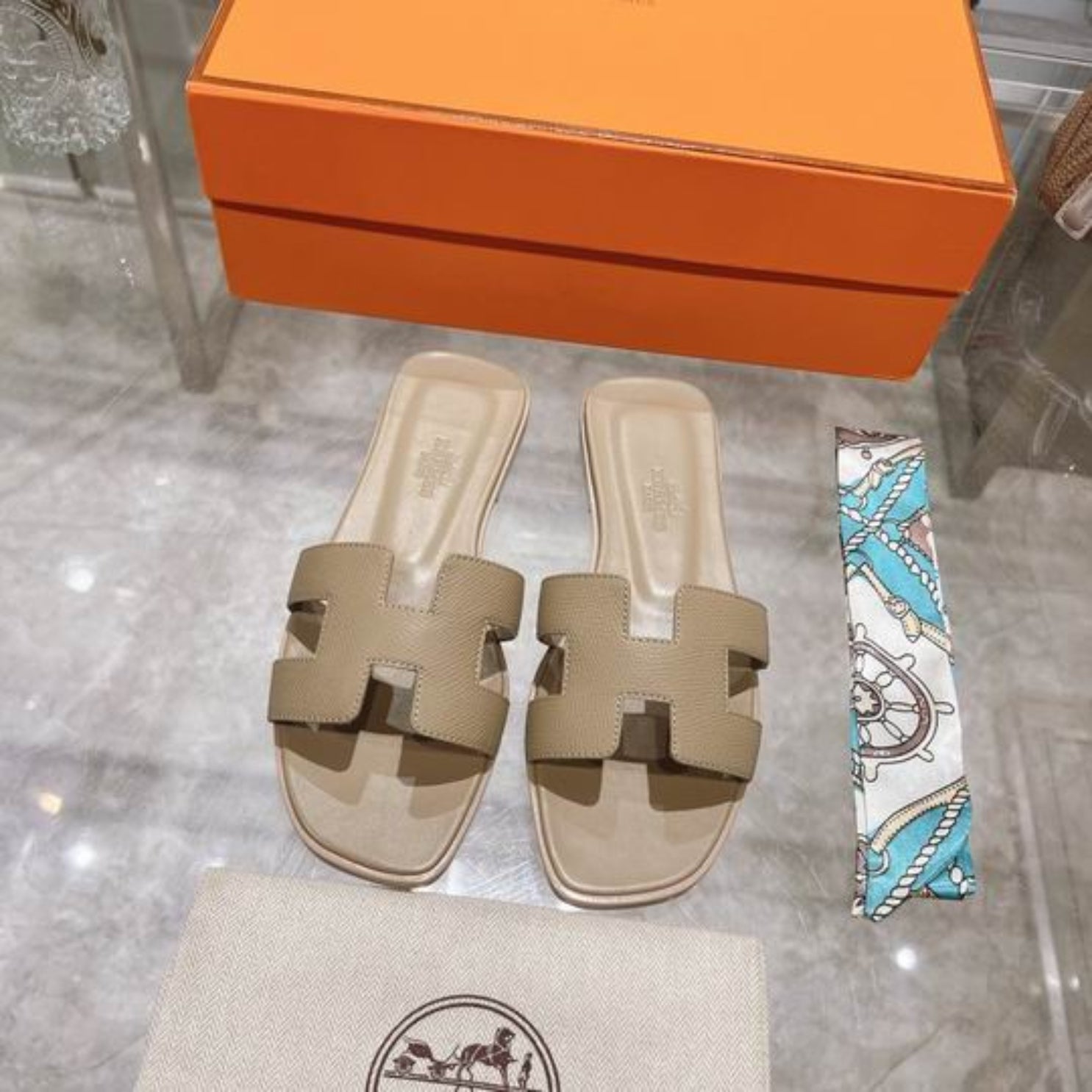 HRMS Oran Straw Sandal