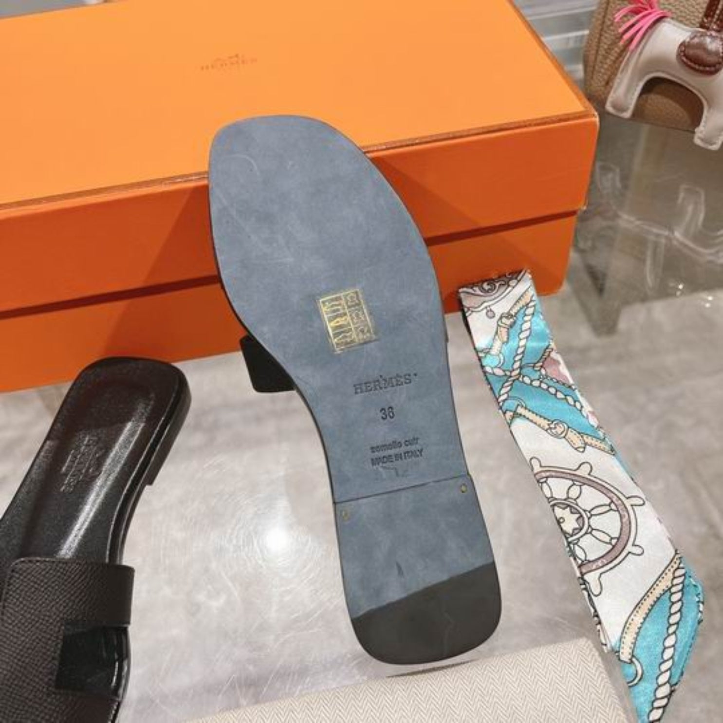 HRMS Oran Black II Sandal