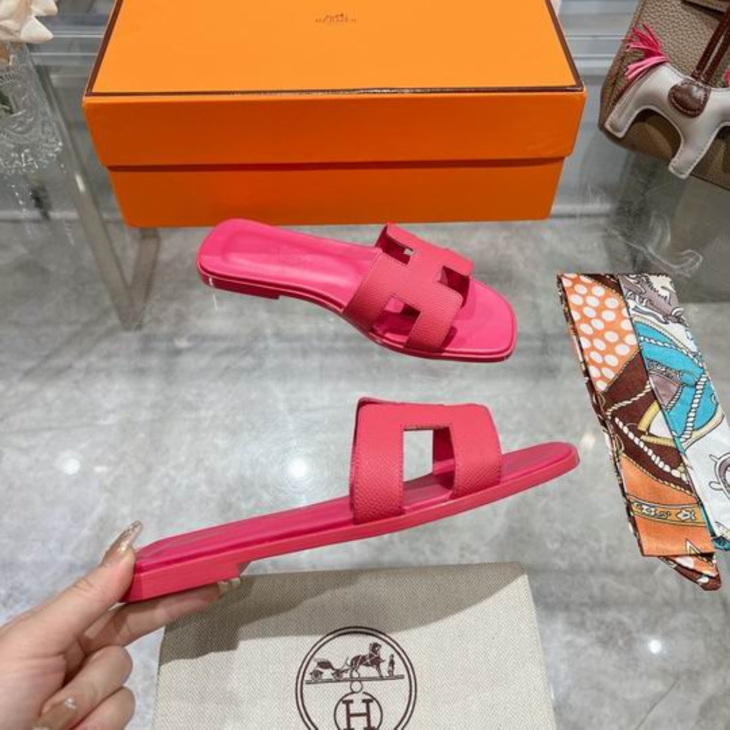 HRMS Oran Pink Sandal