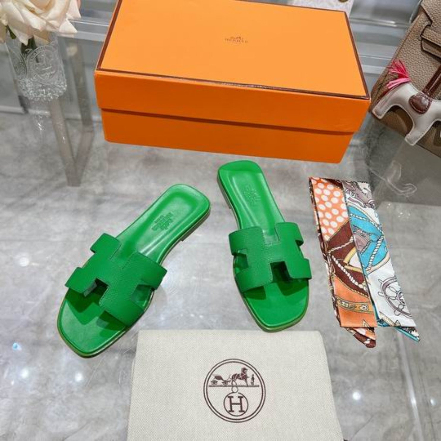 HRMS Oran Green III Sandal