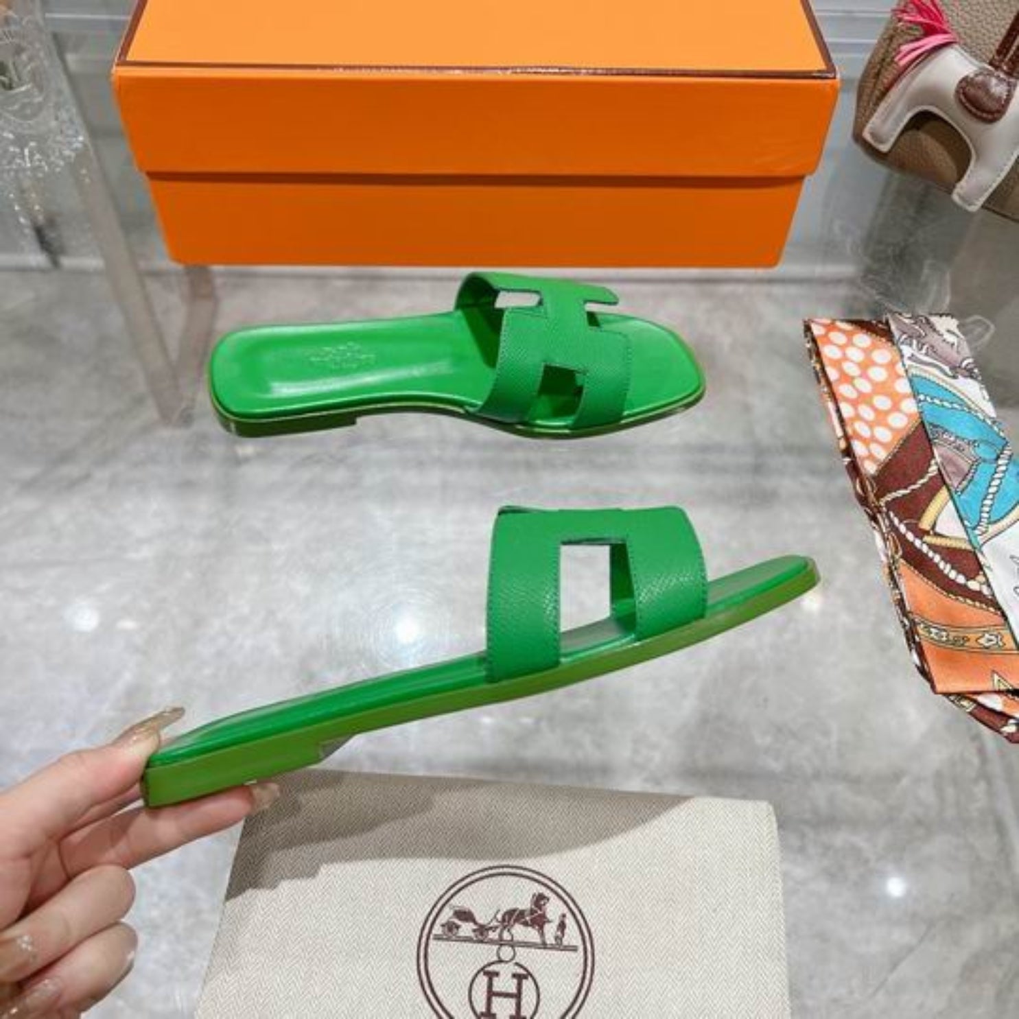 HRMS Oran Green III Sandal