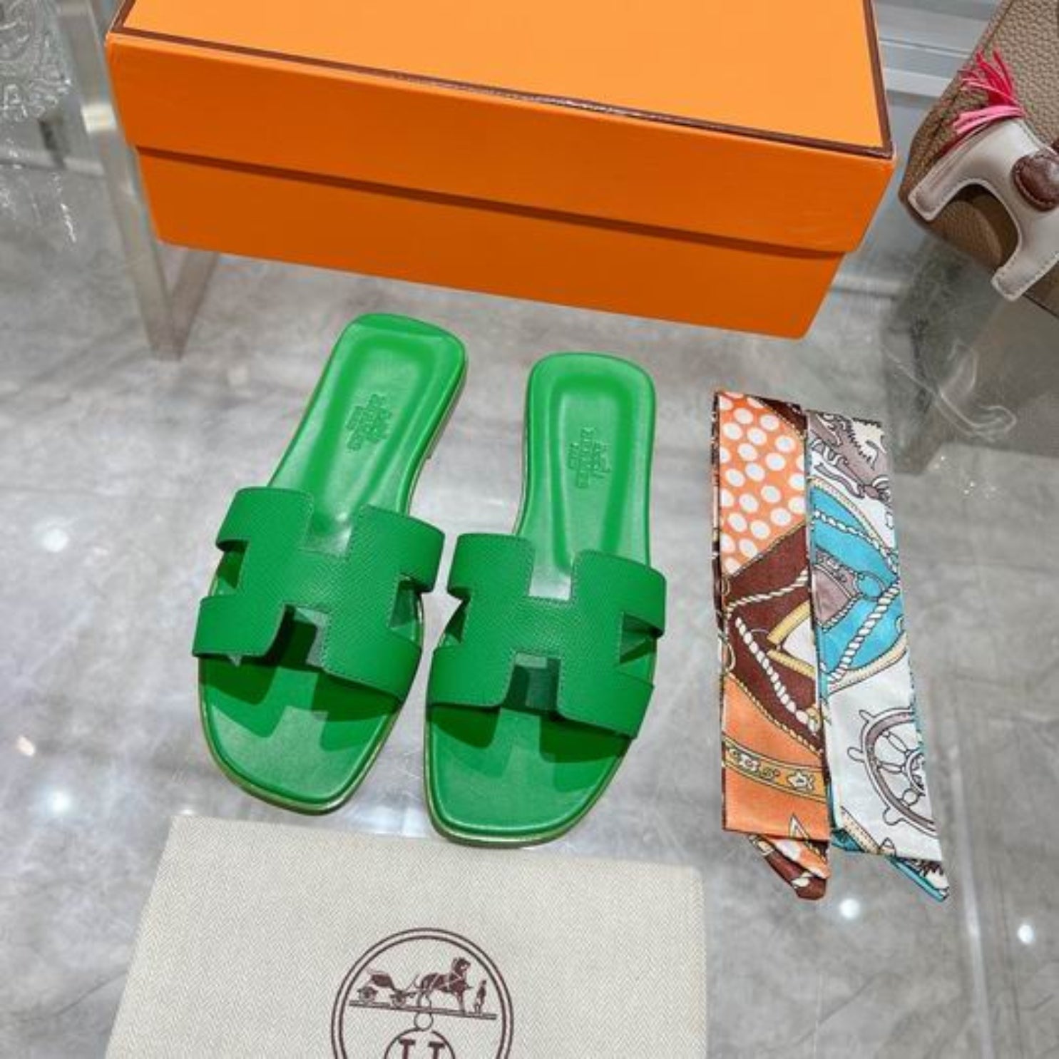 HRMS Oran Green III Sandal