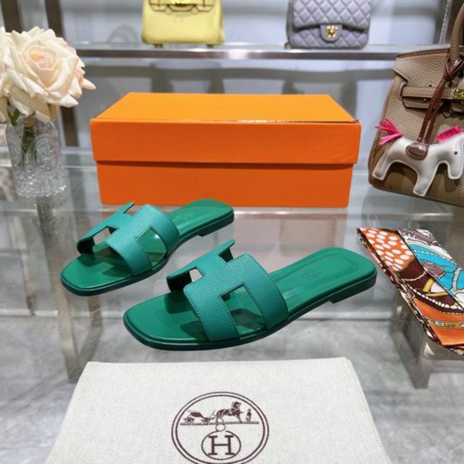 HRMS Oran Green II Sandal