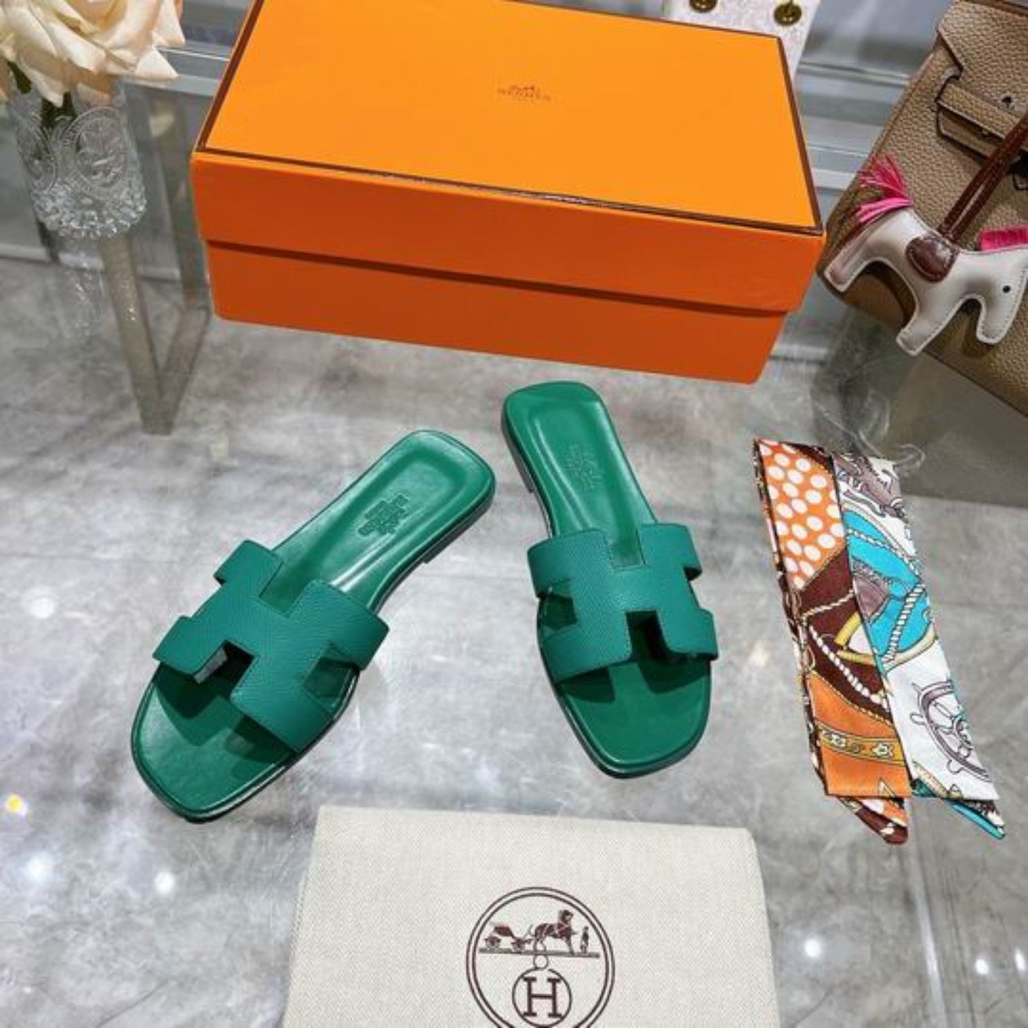 HRMS Oran Green II Sandal