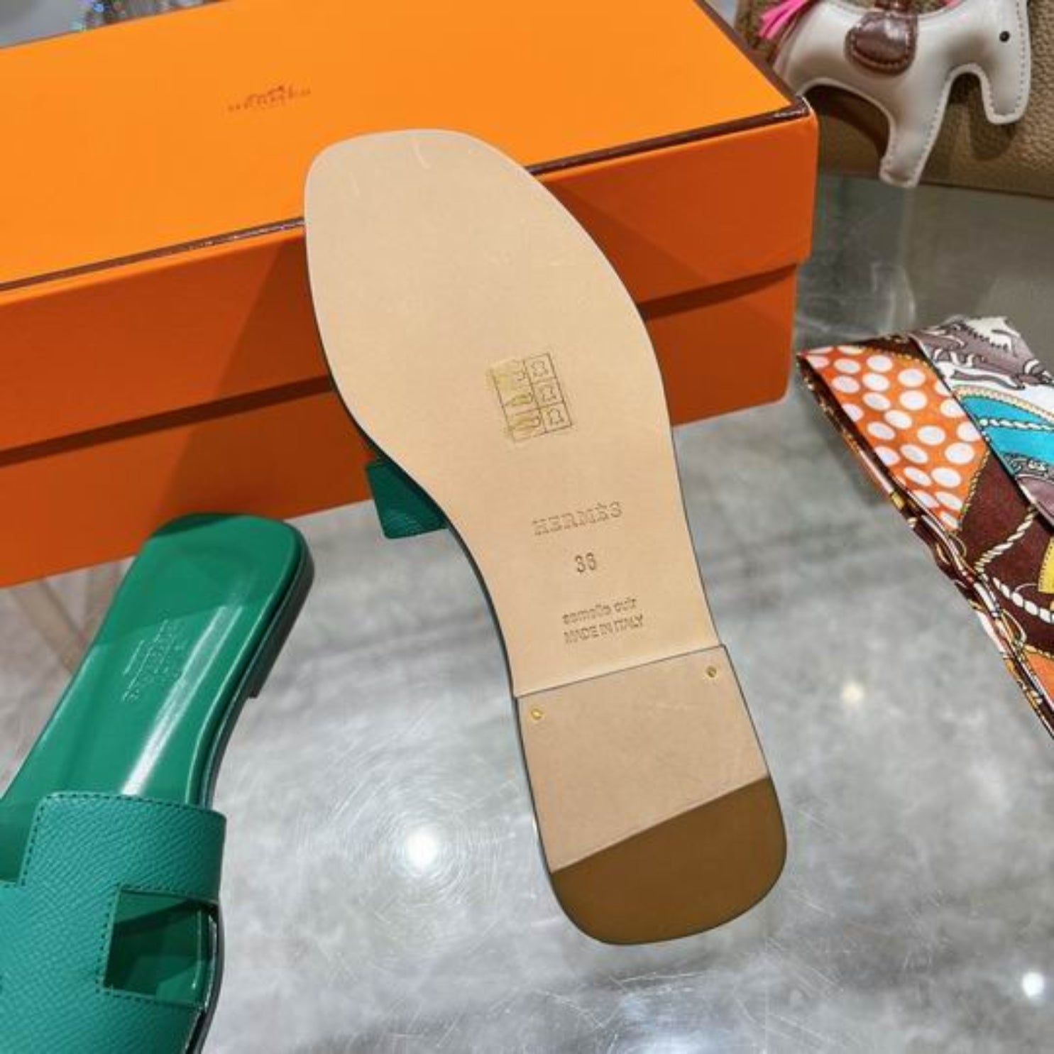 HRMS Oran Green II Sandal