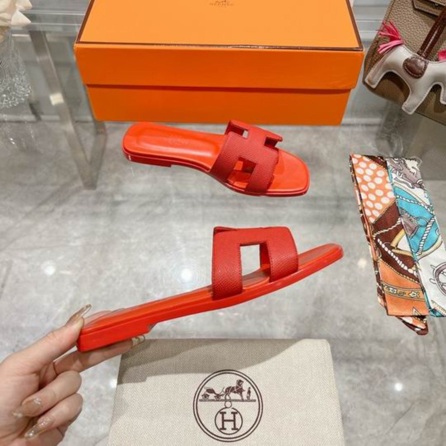 HRMS Oran Red Sandal
