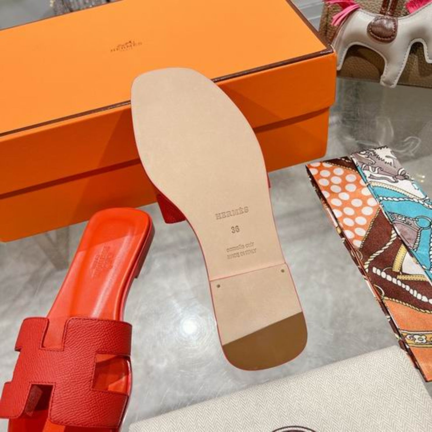 HRMS Oran Red Sandal