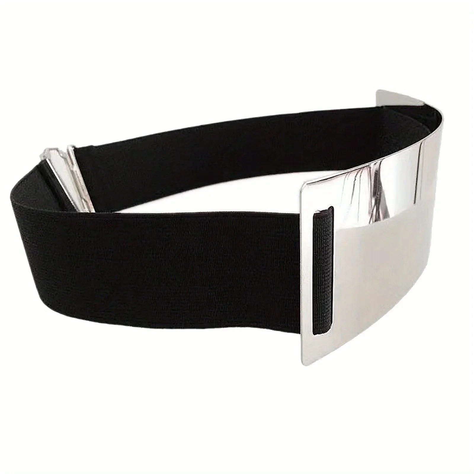Luxury Metallic Glossy Women's Belt