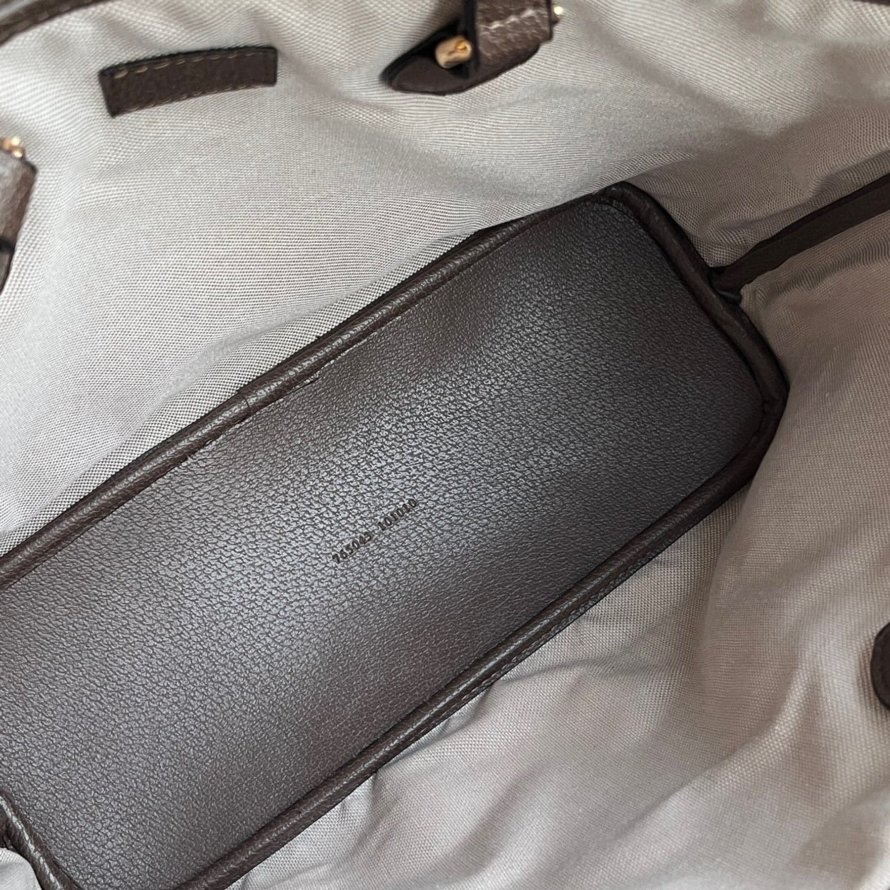 GG Ophidia Small Beige and Brown Bag 31cm