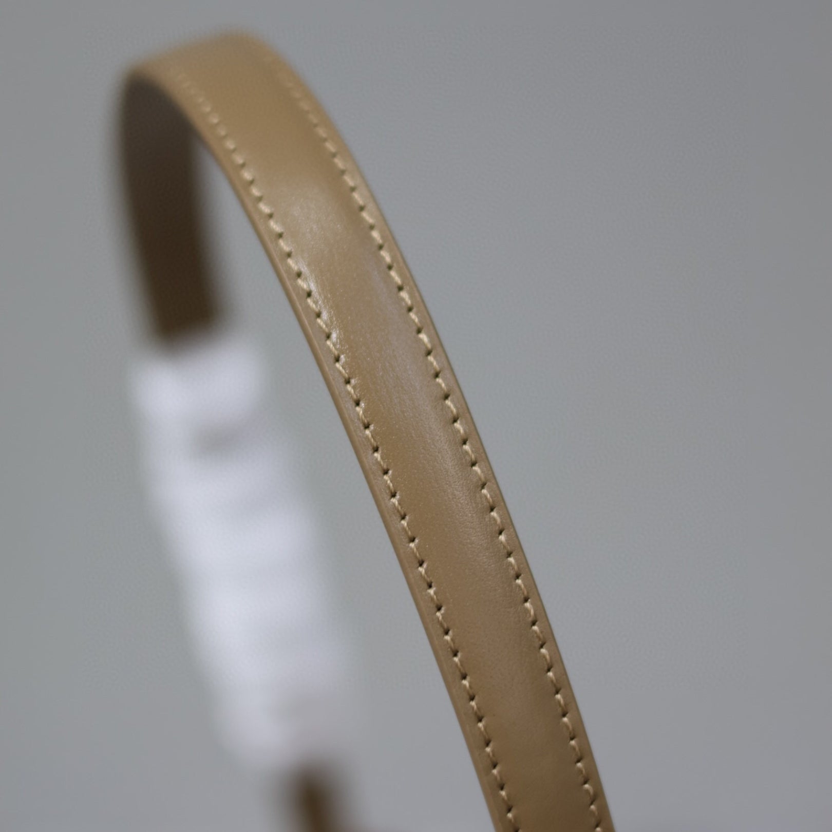 YSL Voltaire mini beige leather bag