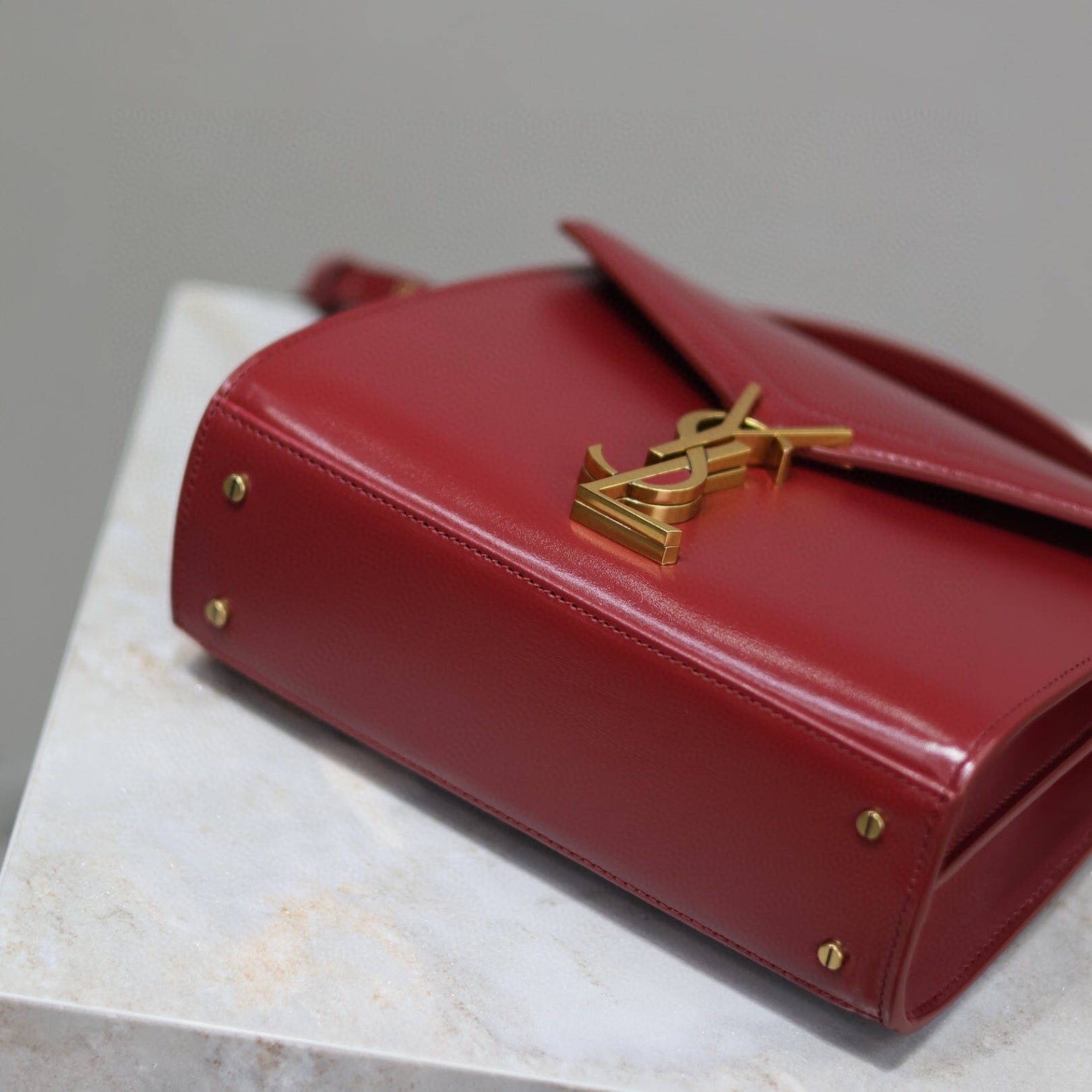 Small Red YSL Cassandra Bag