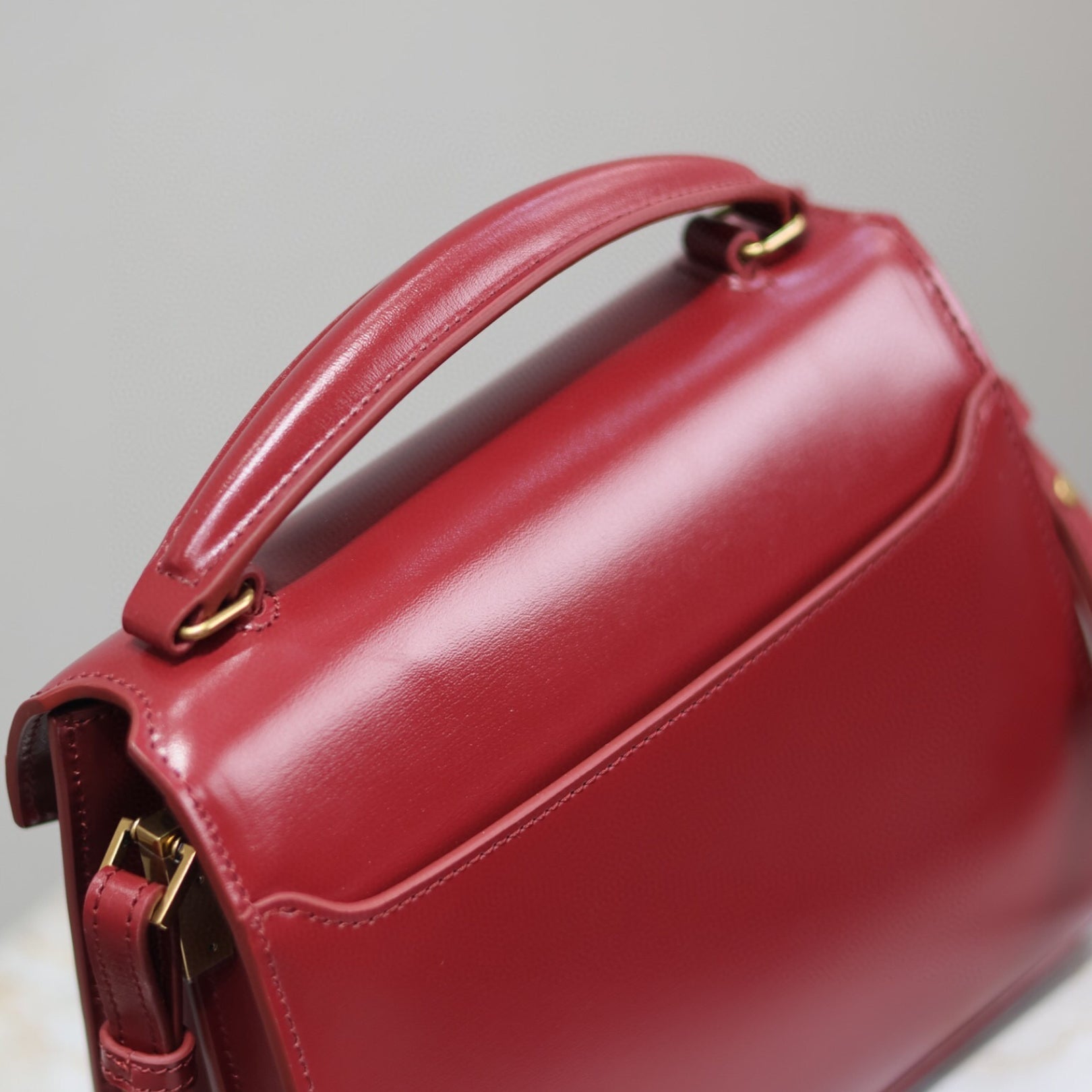 Small Red YSL Cassandra Bag