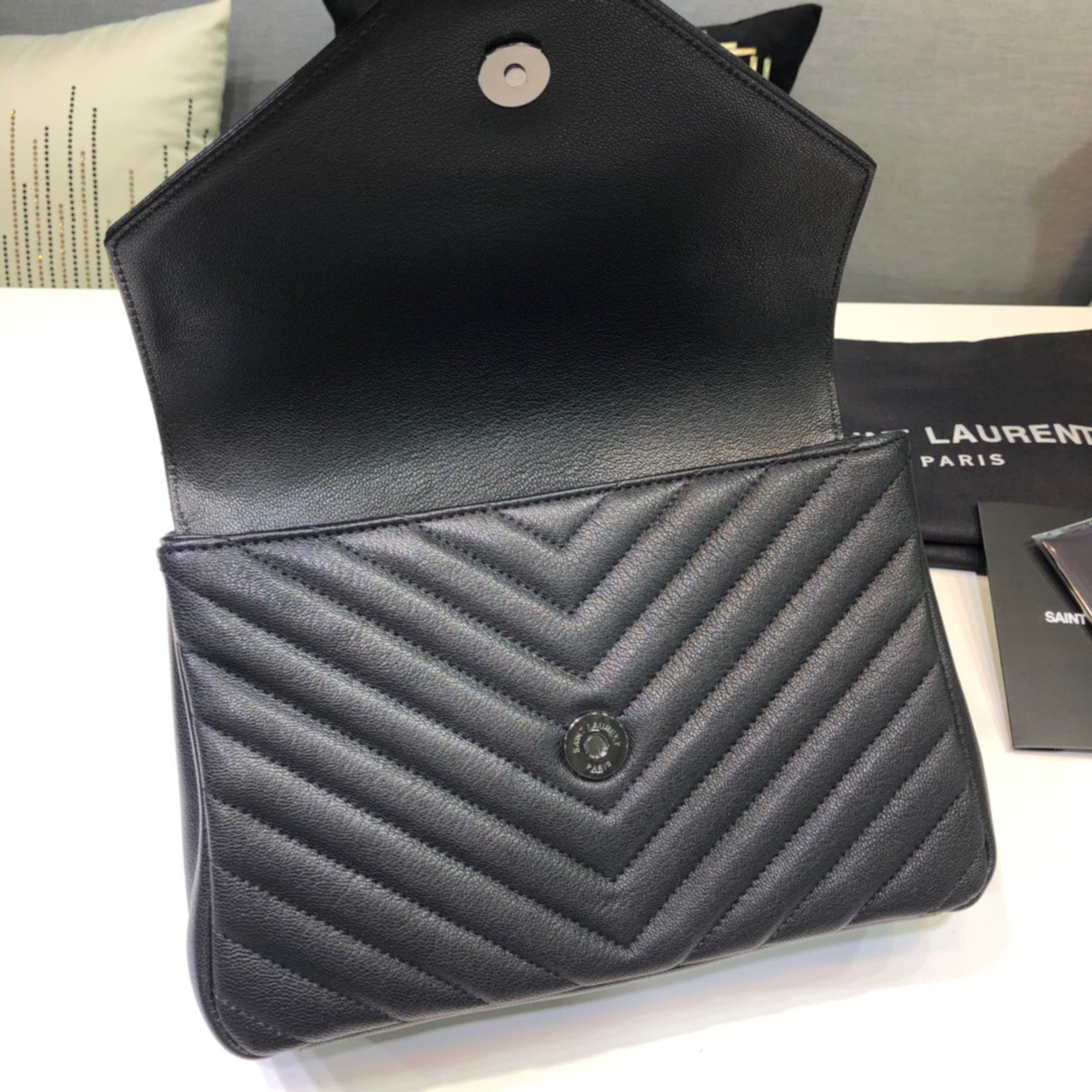 YSL College Medium Black Scholarship