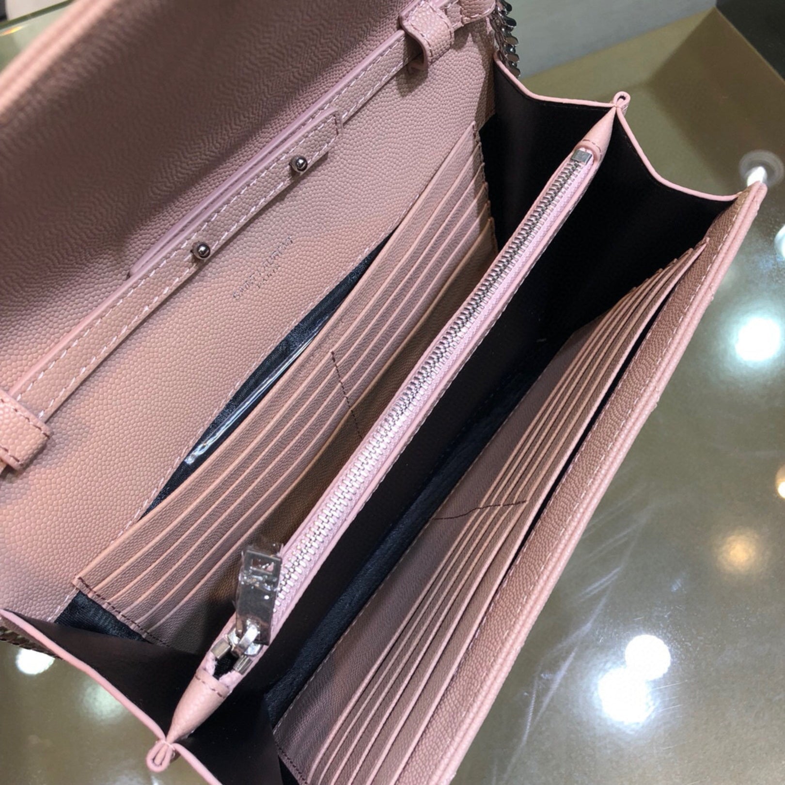 YSL Small Monogram Bag Rose