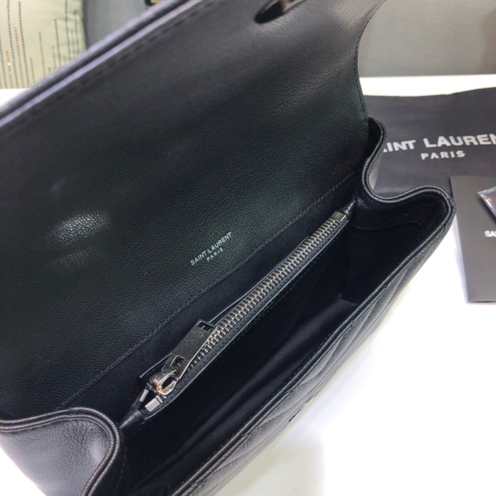 YSL College Medium Black Scholarship