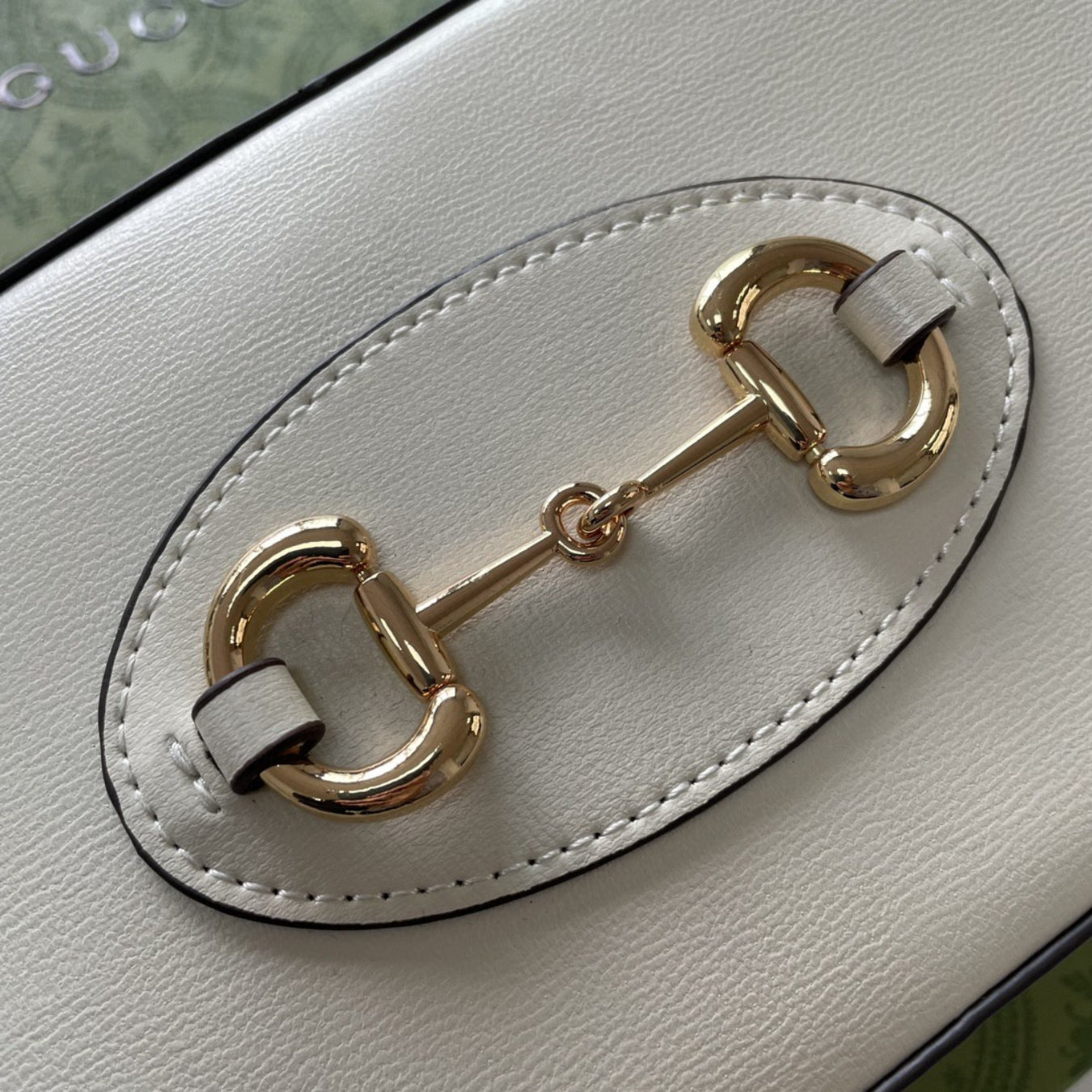 GG Horsebit shoulder bag, light 1955, small 20cm