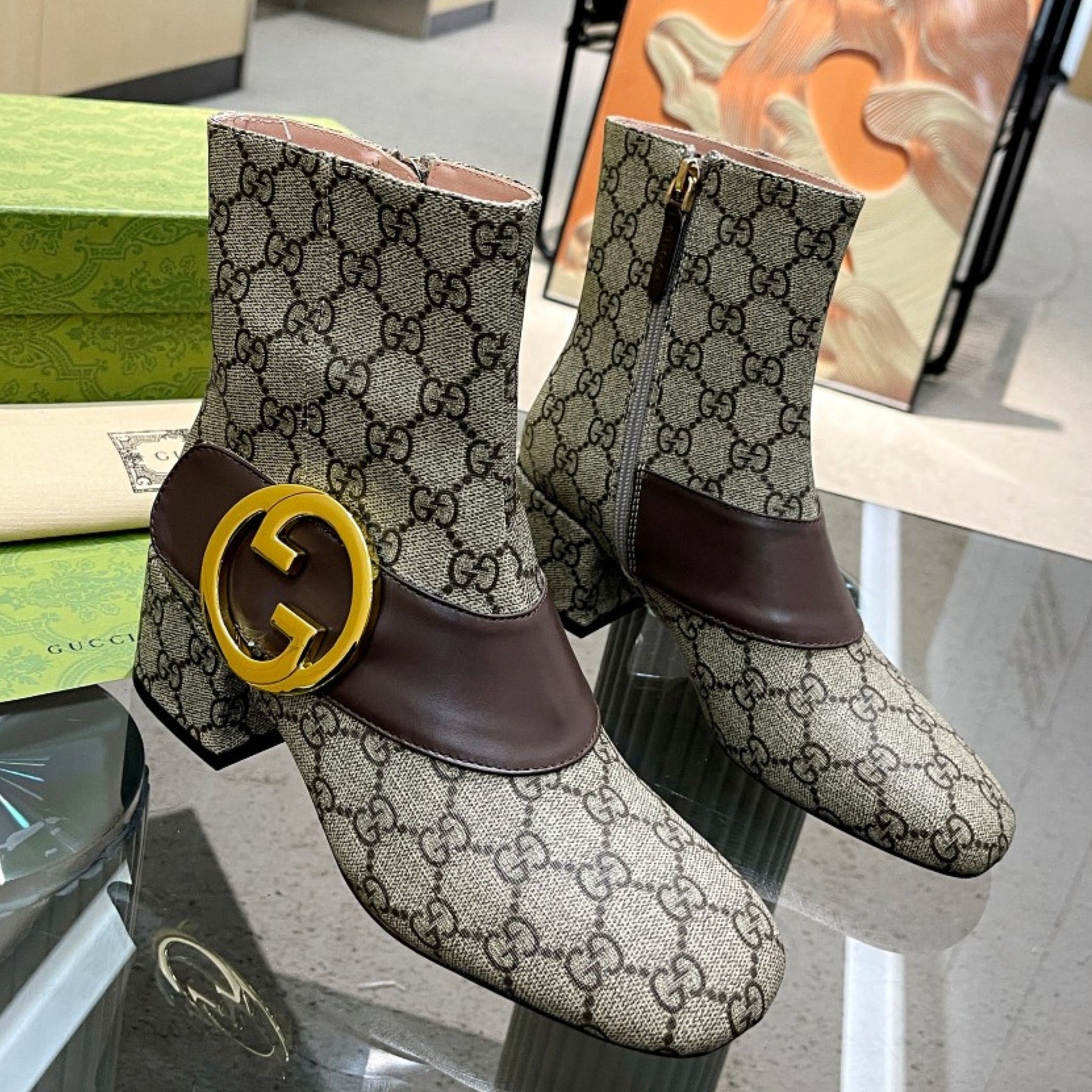 GG Ankle boot Blondie GG Supreme