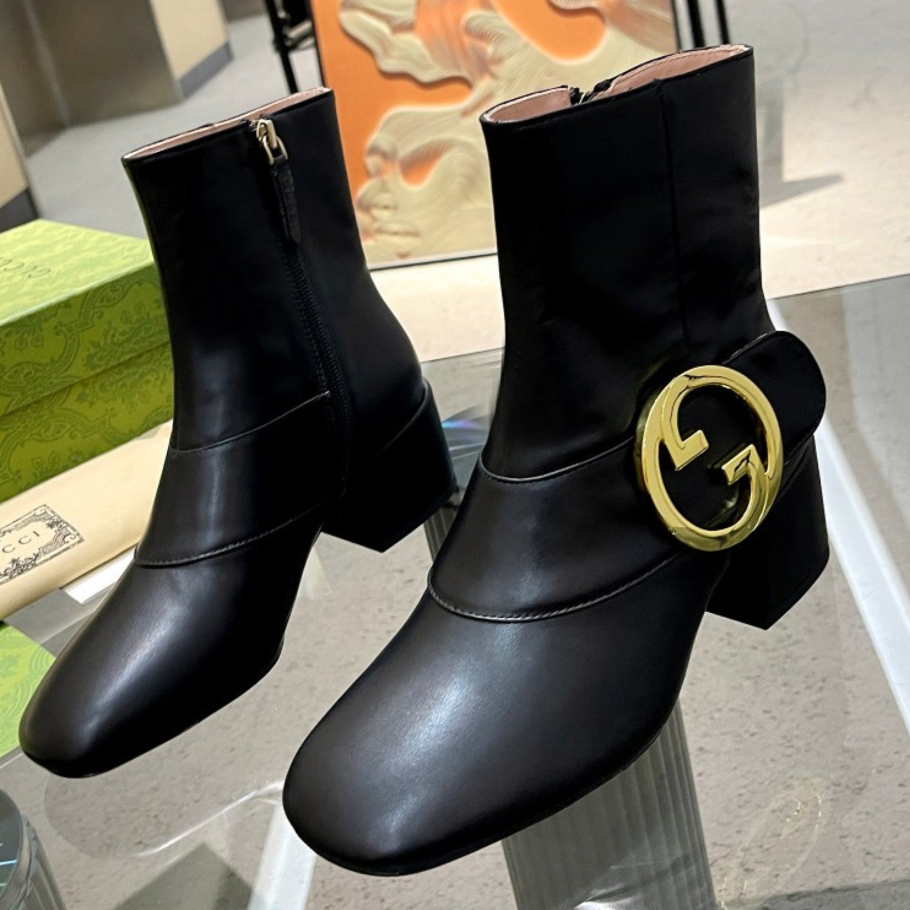 GG Ankle boot Blondie Black