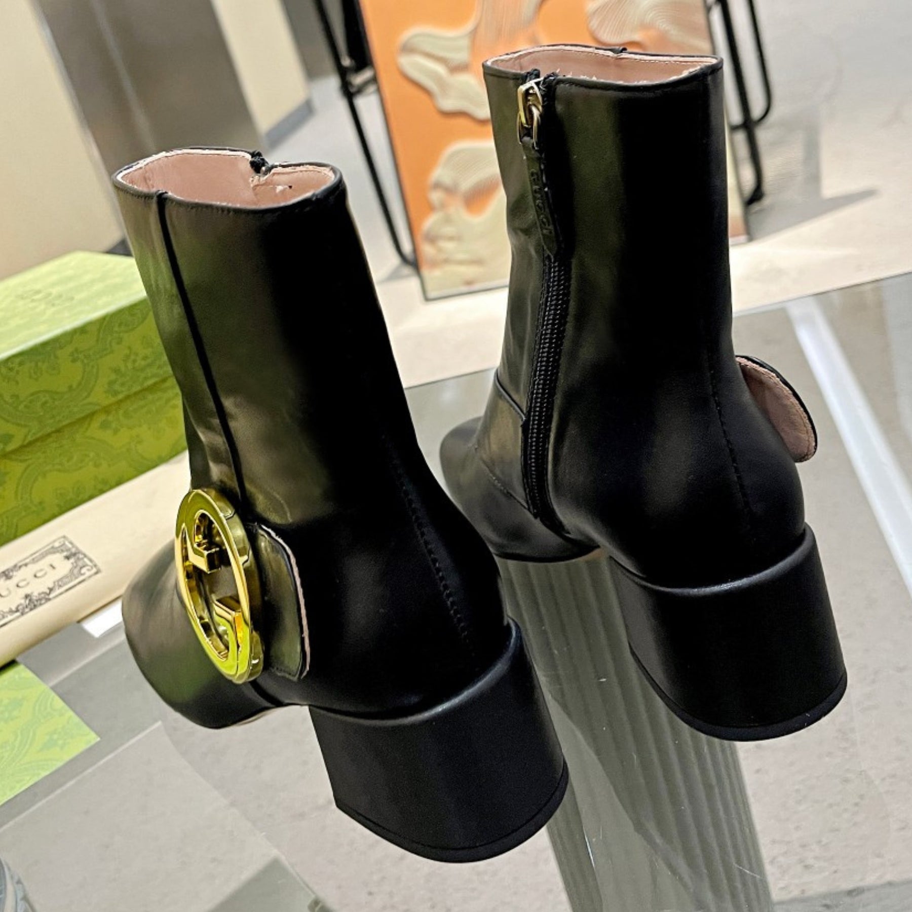 GG Ankle boot Blondie Black