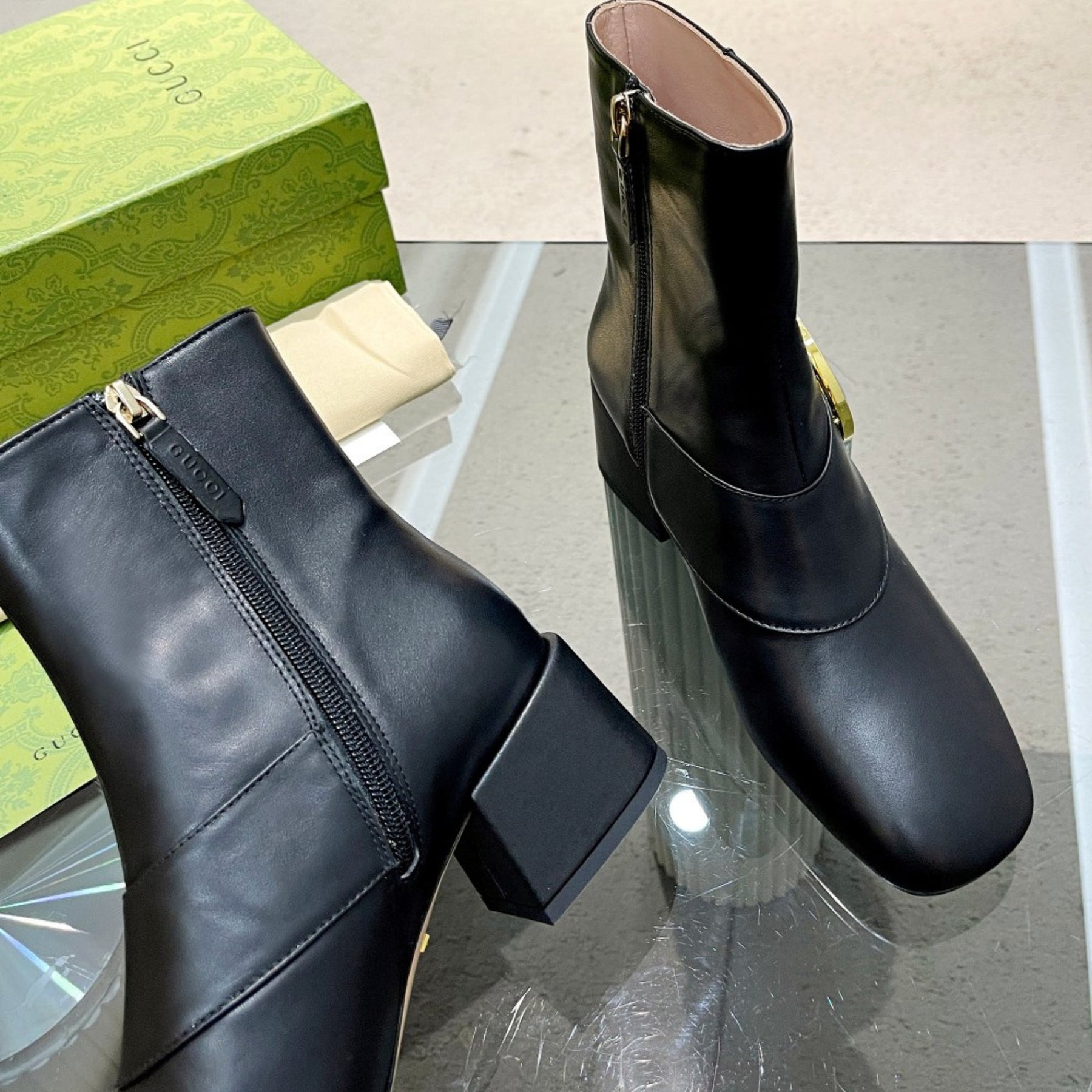 GG Ankle boot Blondie Black