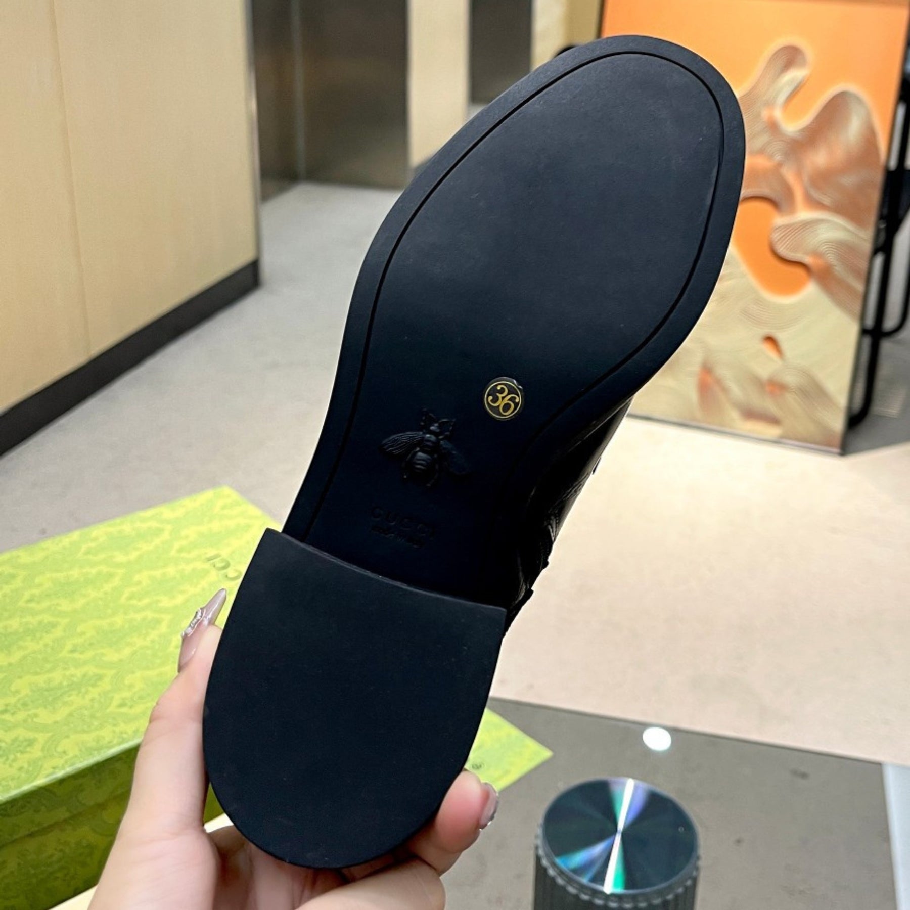 GG Ankle boot GG Canvas Black