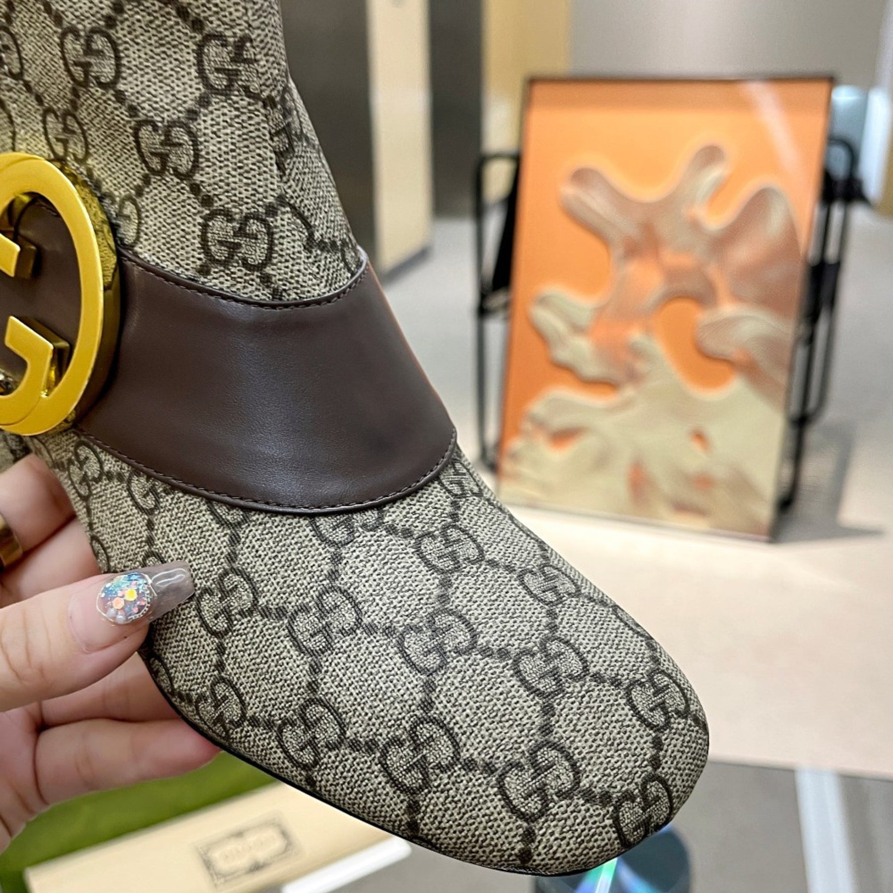 GG Ankle boot Blondie GG Supreme