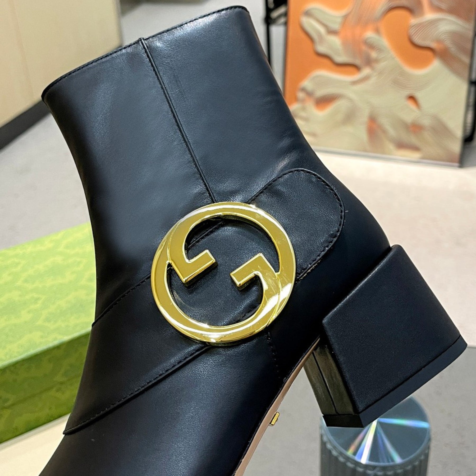 GG Ankle boot Blondie Black