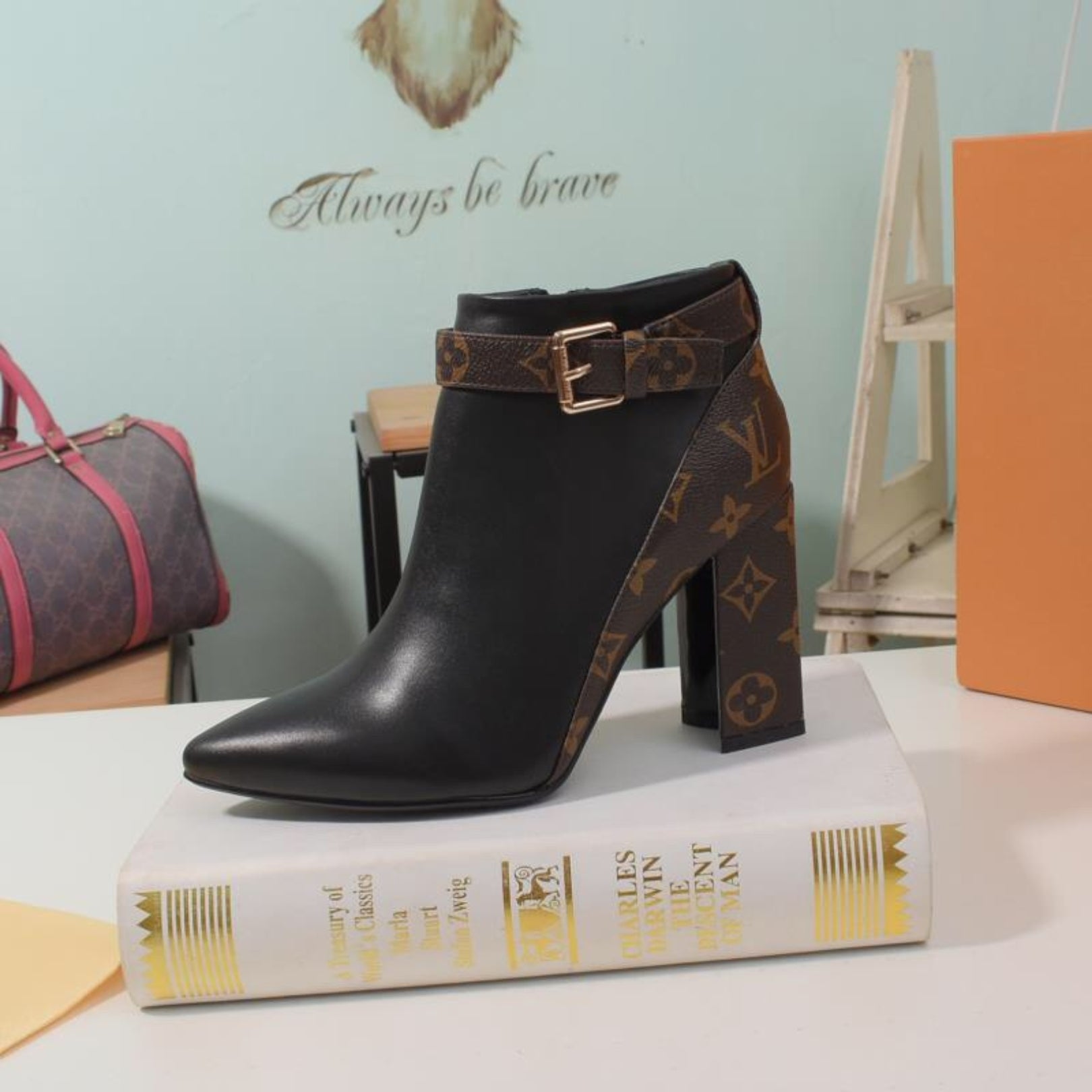 Lv Matchmake Monogram Boot