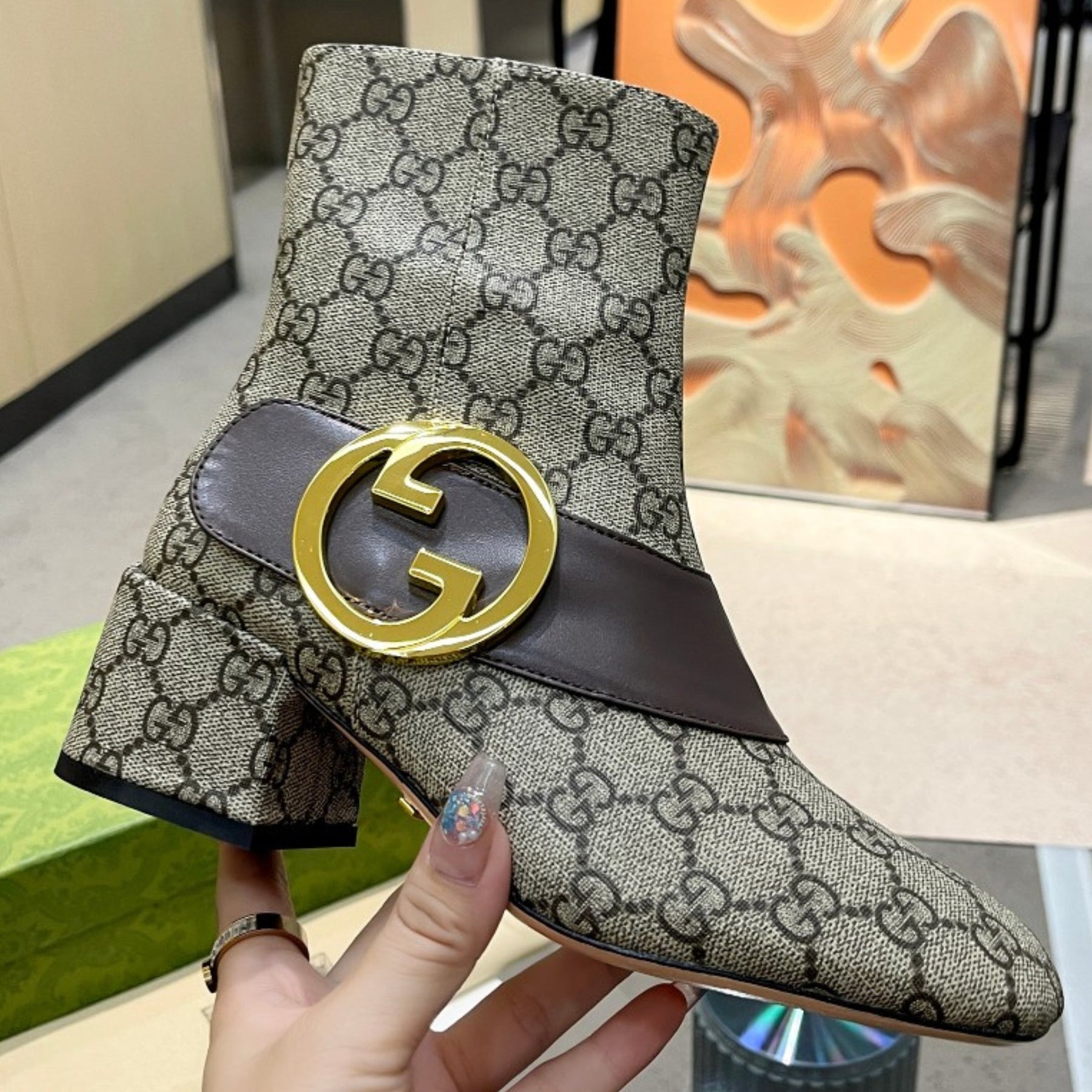 GG Ankle boot Blondie GG Supreme