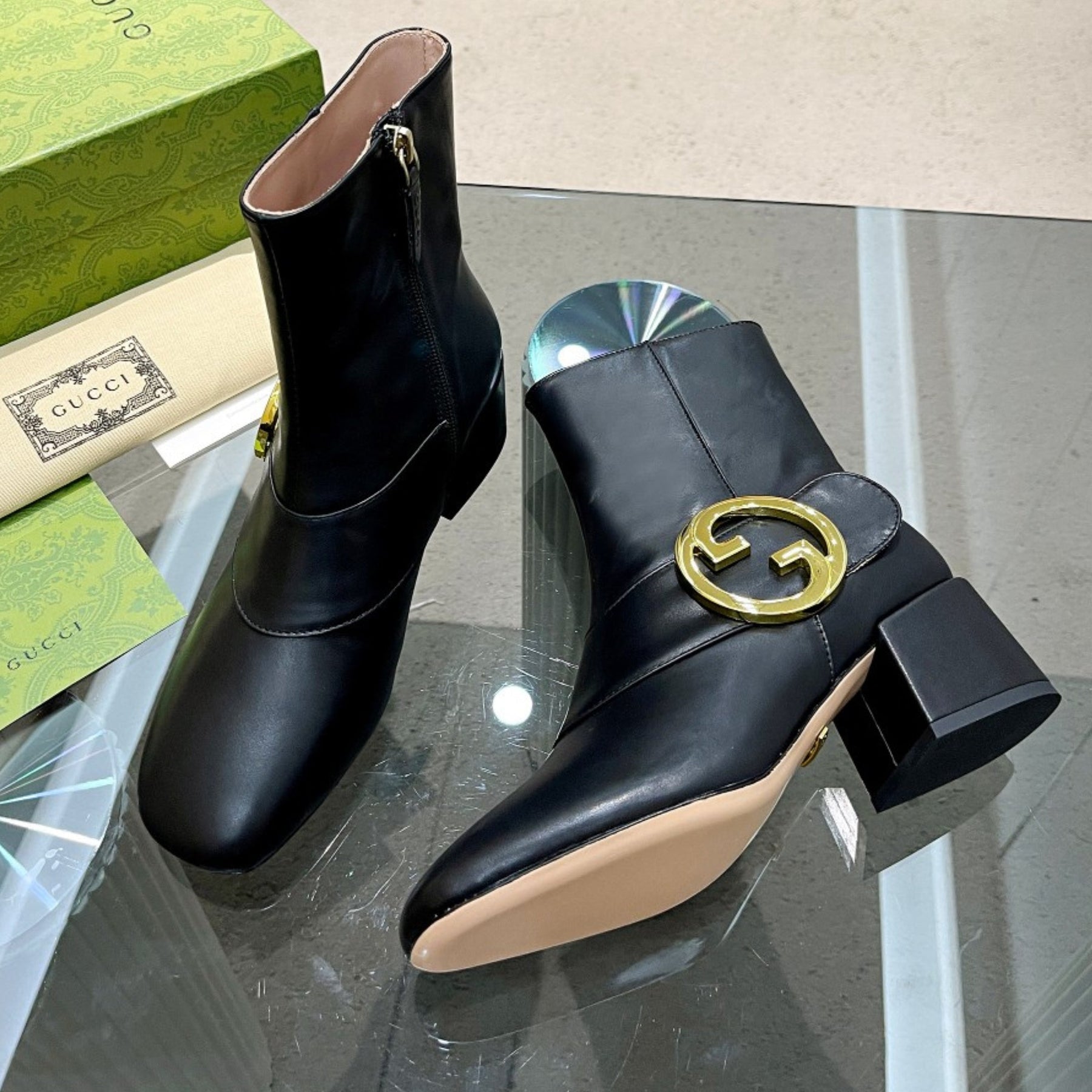 GG Ankle boot Blondie Black