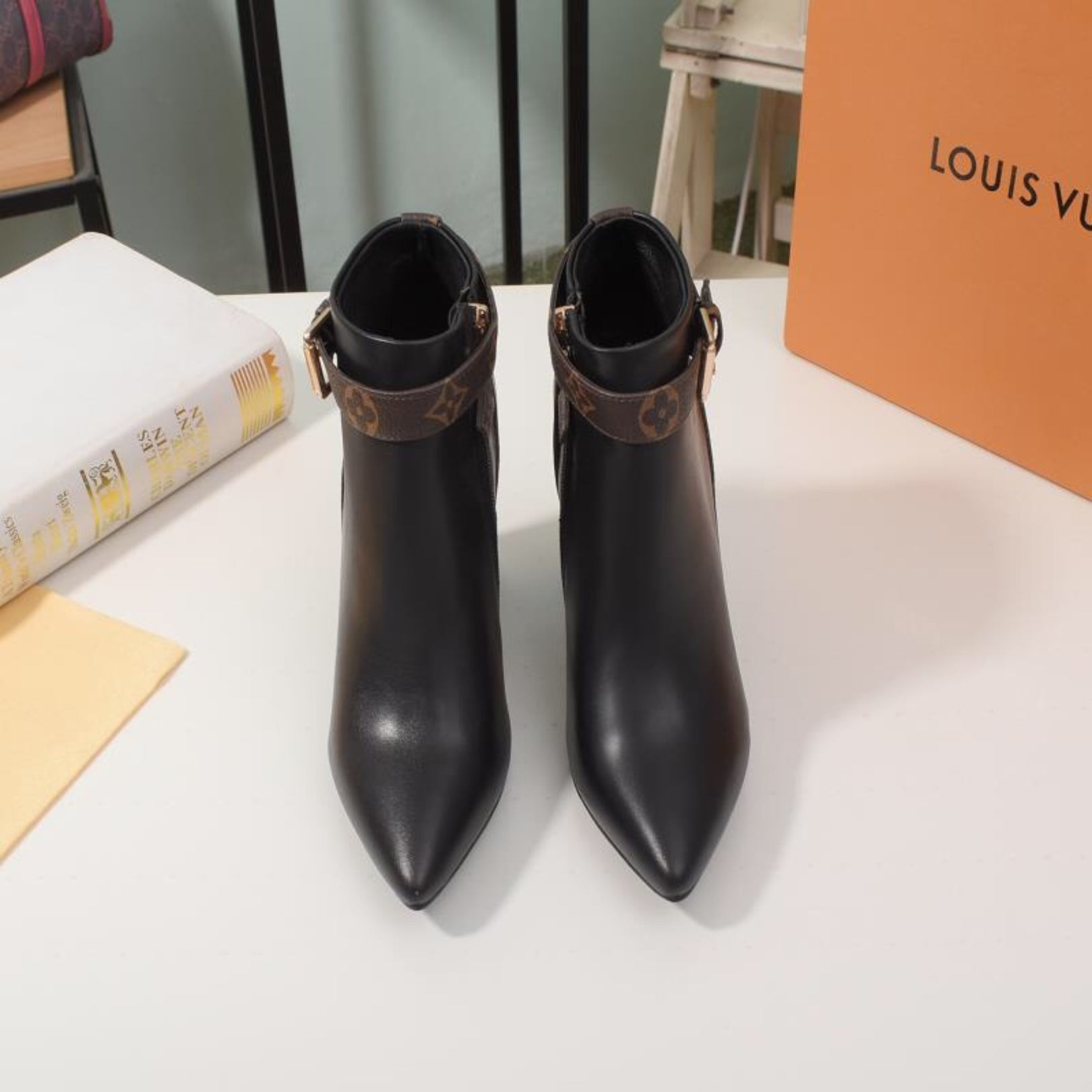 Lv Matchmake Monogram Boot