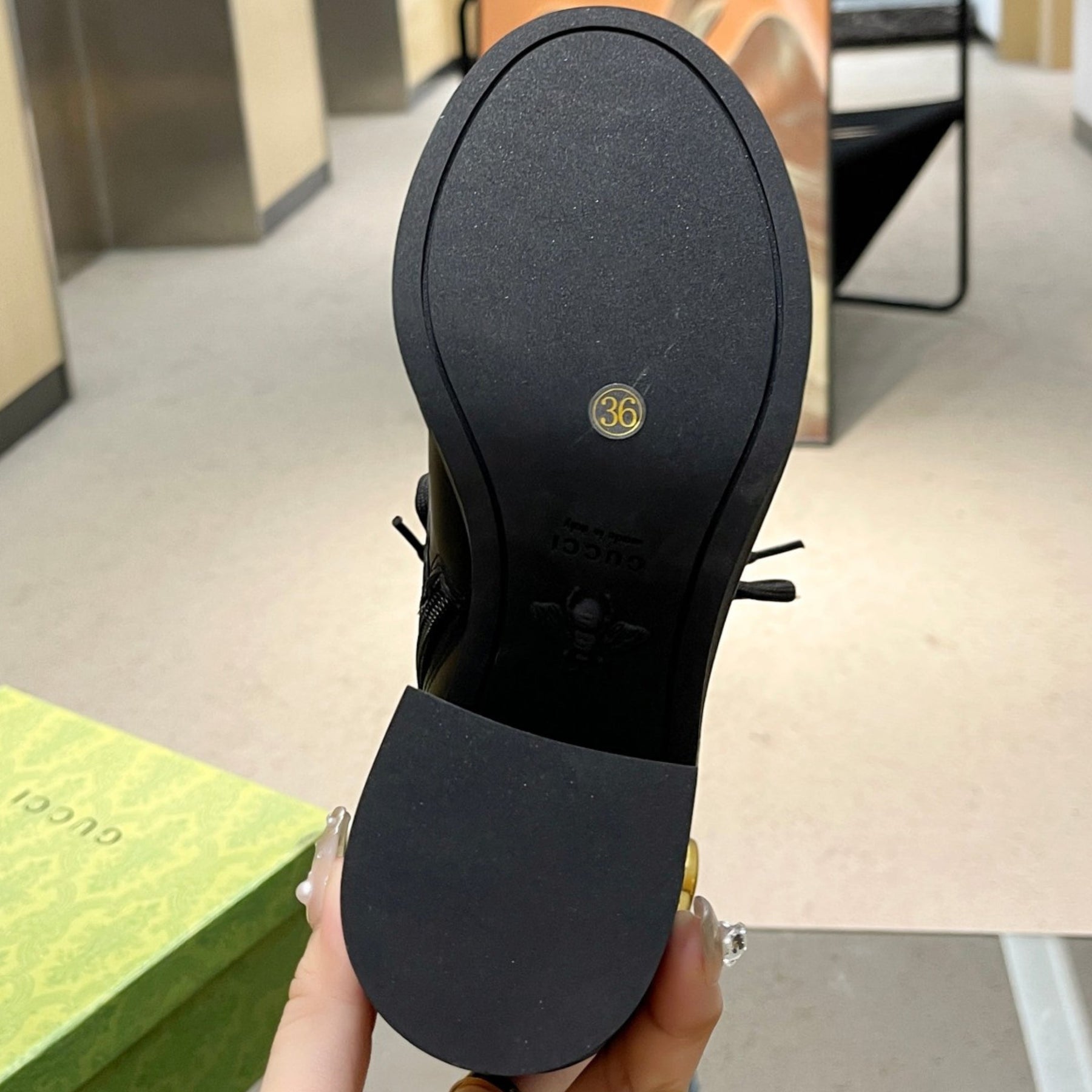 GG Ankle Boot GG Black Heel