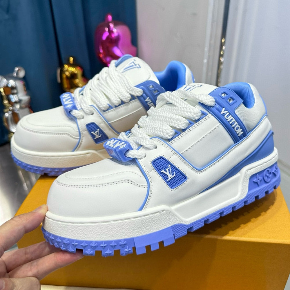 LV Trainer Maxi Blue Sneakers