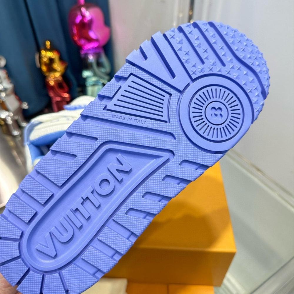LV Trainer Maxi Blue Sneakers