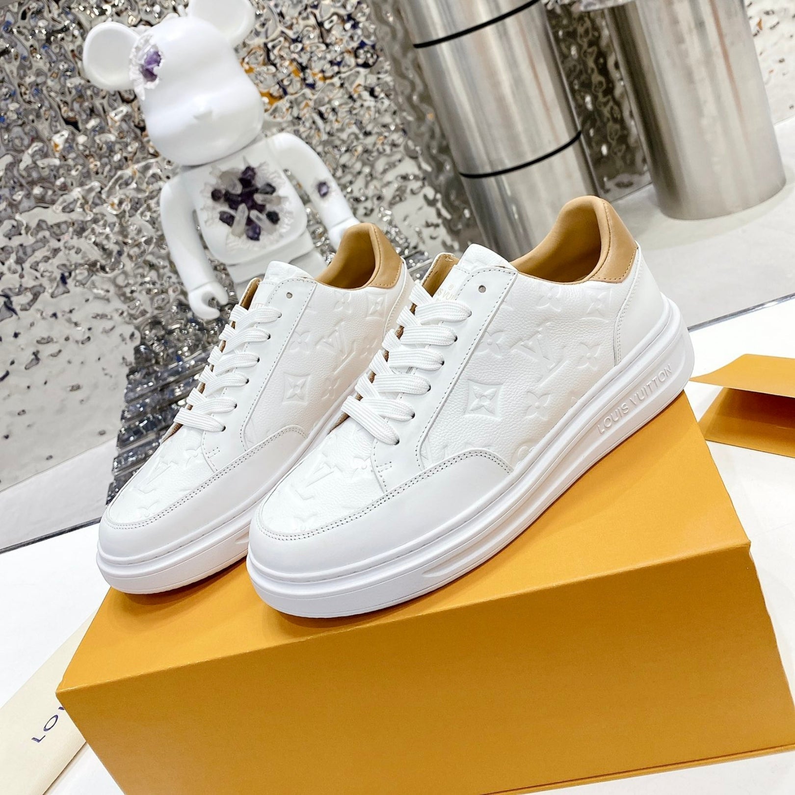 LV Beverly Hills White Sneakers