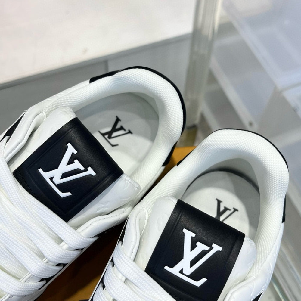 LV Trainer #54 Black Sneakers