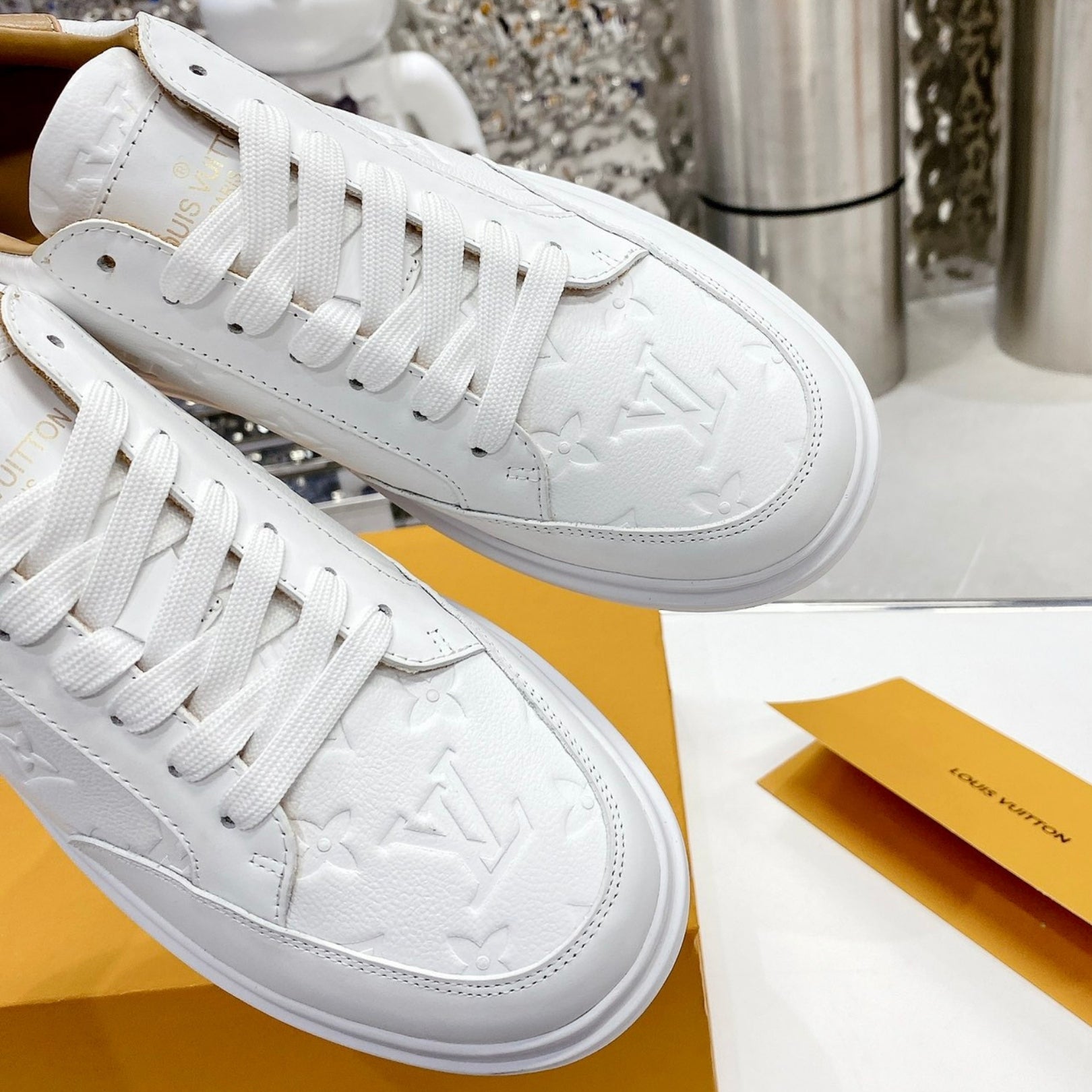 LV Beverly Hills White Sneakers