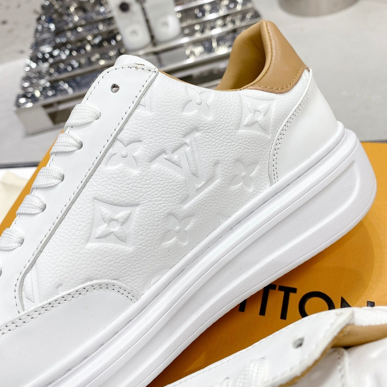 LV Beverly Hills White Sneakers