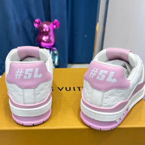 LV Trainer #54 Pink Sneakers