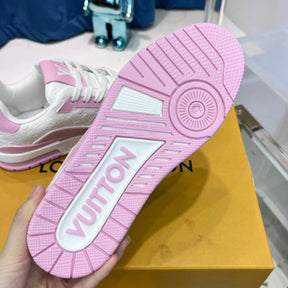 LV Trainer #54 Pink Sneakers
