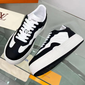 LV Groovy Platform Sneakers in Black