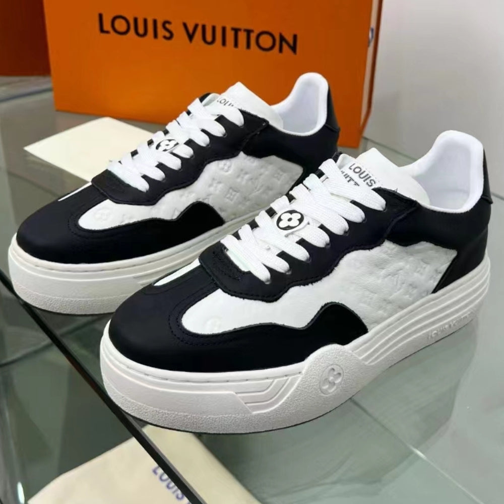 LV Groovy Platform Sneakers in Black