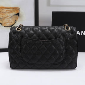 CHN Classic Bag with Black and Gold Details 25cm