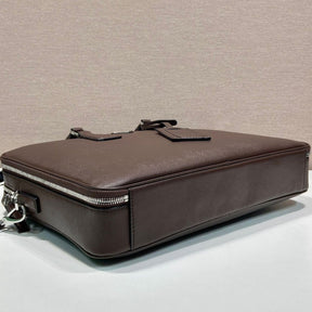 Brown Prd bag with handle