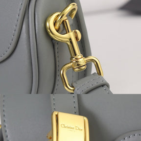 Dio Bobby West-East Small Gray Bag 22cm
