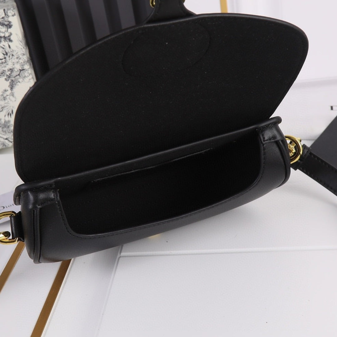 Dio Bobby West-East Small Black Bag 22cm