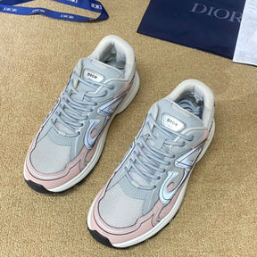 Dio B30 Countdown Sneakers Gray with Pink