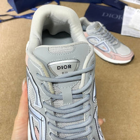 Dio B30 Countdown Sneakers Gray with Pink